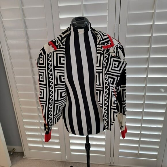 Super Cool Retro Dina Bar El Jacket for HI Tech - Vintage 90's - RARE! - Picture 9 of 12